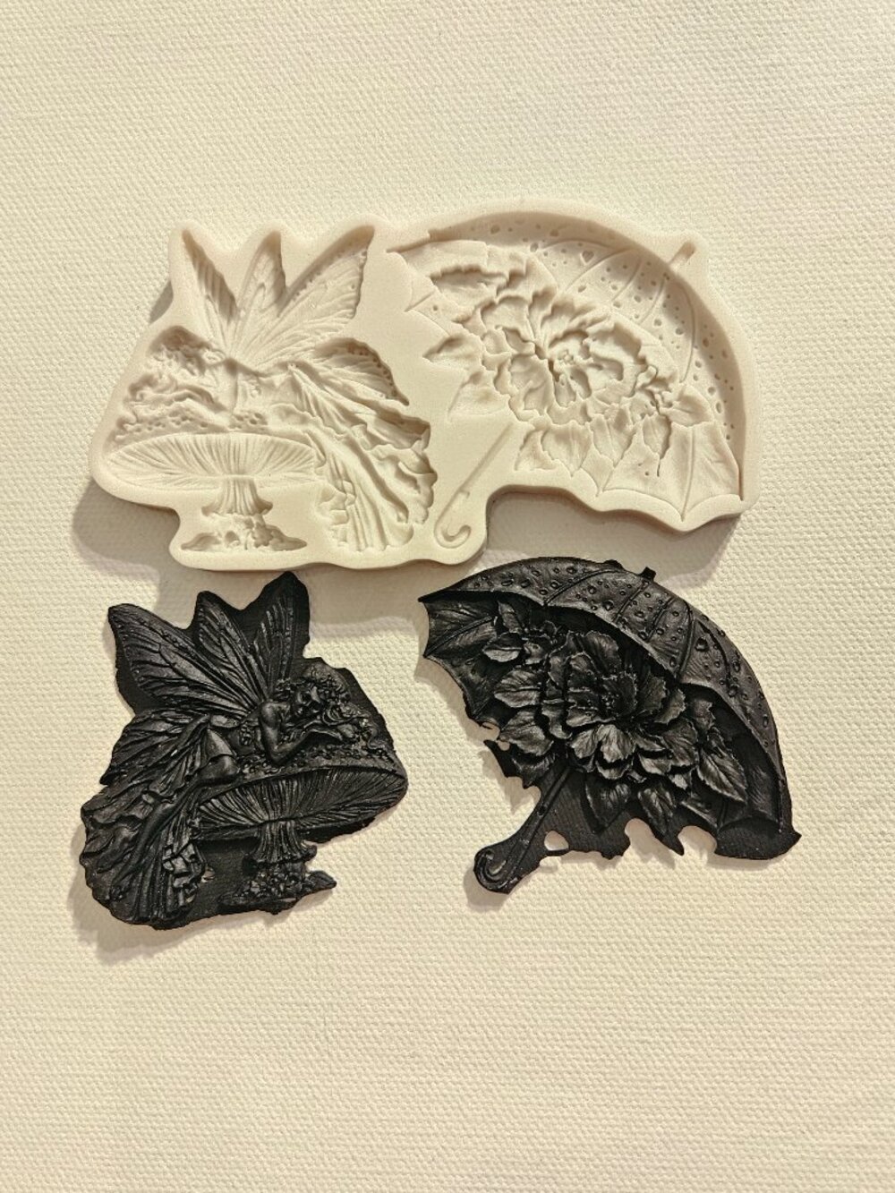 Fairy & Umbrella Silicone Mold